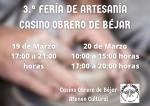 3ª Feria de artesanía Casino Obrero de Béjar