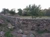 Pared de piedra recuperada en Ledrada