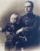 Alfonso XIII y su primogénito