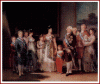 Retrato de la familia de Carlos IV. F. de Goya